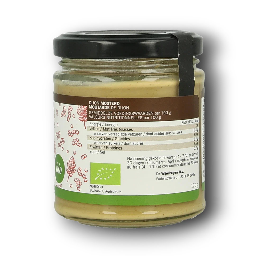 Van Ton Mosterd Dijon bio 170.00 Gram