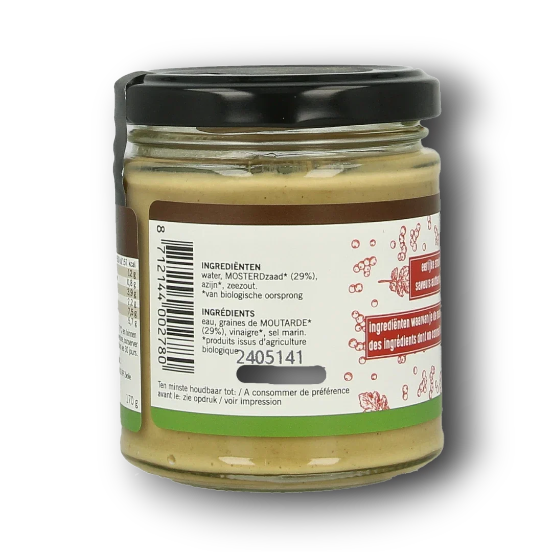 Van Ton Mosterd Dijon bio 170.00 Gram