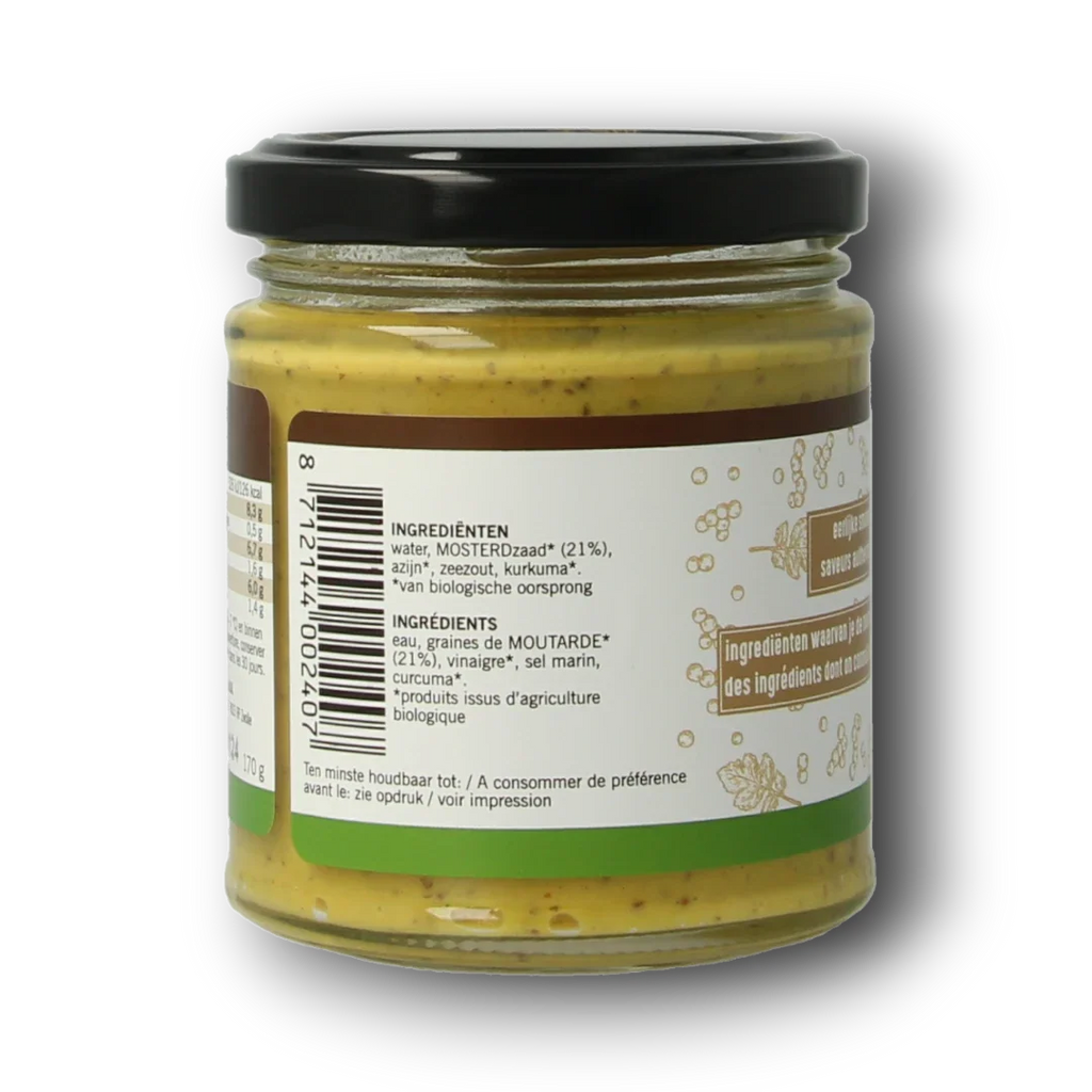 Van Ton Mosterd grof bio 170.00 Gram