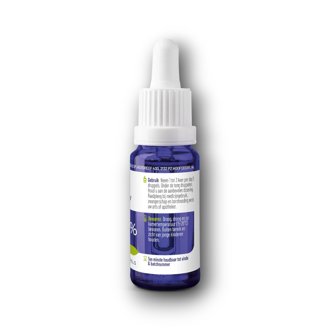 Vitakruid CBD Olie 10% full spectrum met MCT als drager 10.00 Milliliter