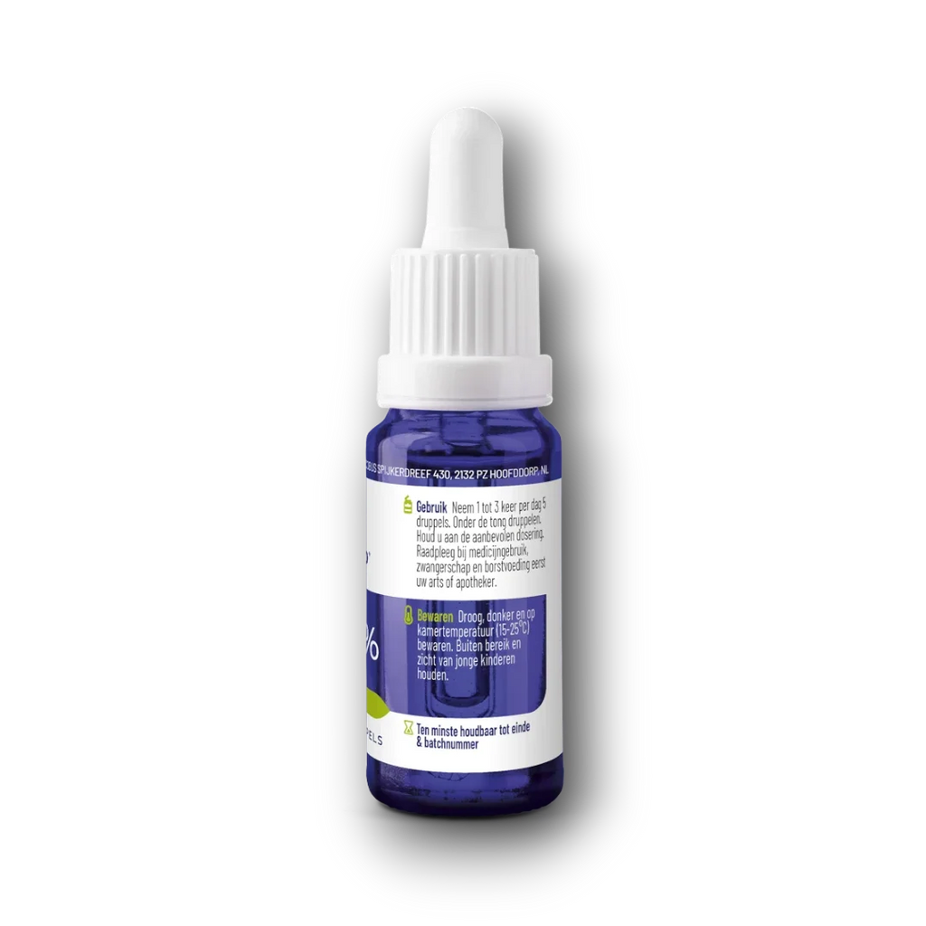 Vitakruid CBD Olie 5% full spectrum met MCT als drager 10.00 Milliliter