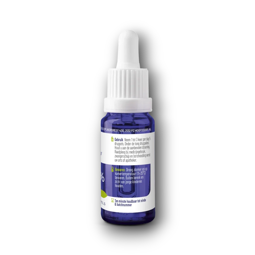 Vitakruid CBD Olie 5% full spectrum met MCT als drager 10.00 Milliliter