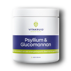 Vitakruid Psyllium 5000 mg & Glucomannan 1000 mg vezels 450.00 Gram