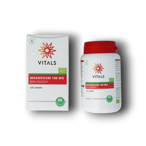 Vitals Magnesium 100mg bio 60.00 Capsules