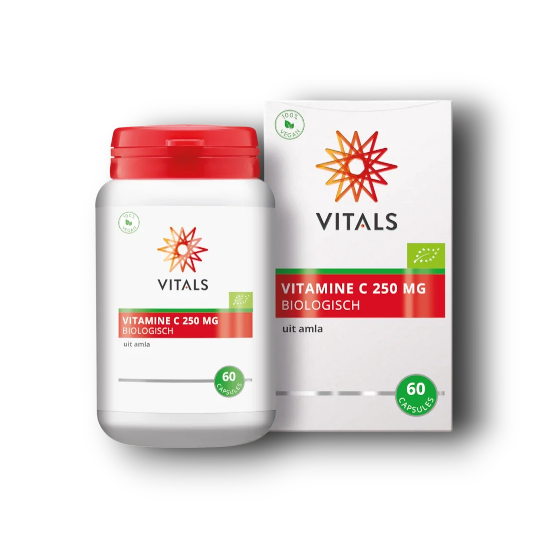 Vitals Vitamine C 250mg bio 60.00 Capsules