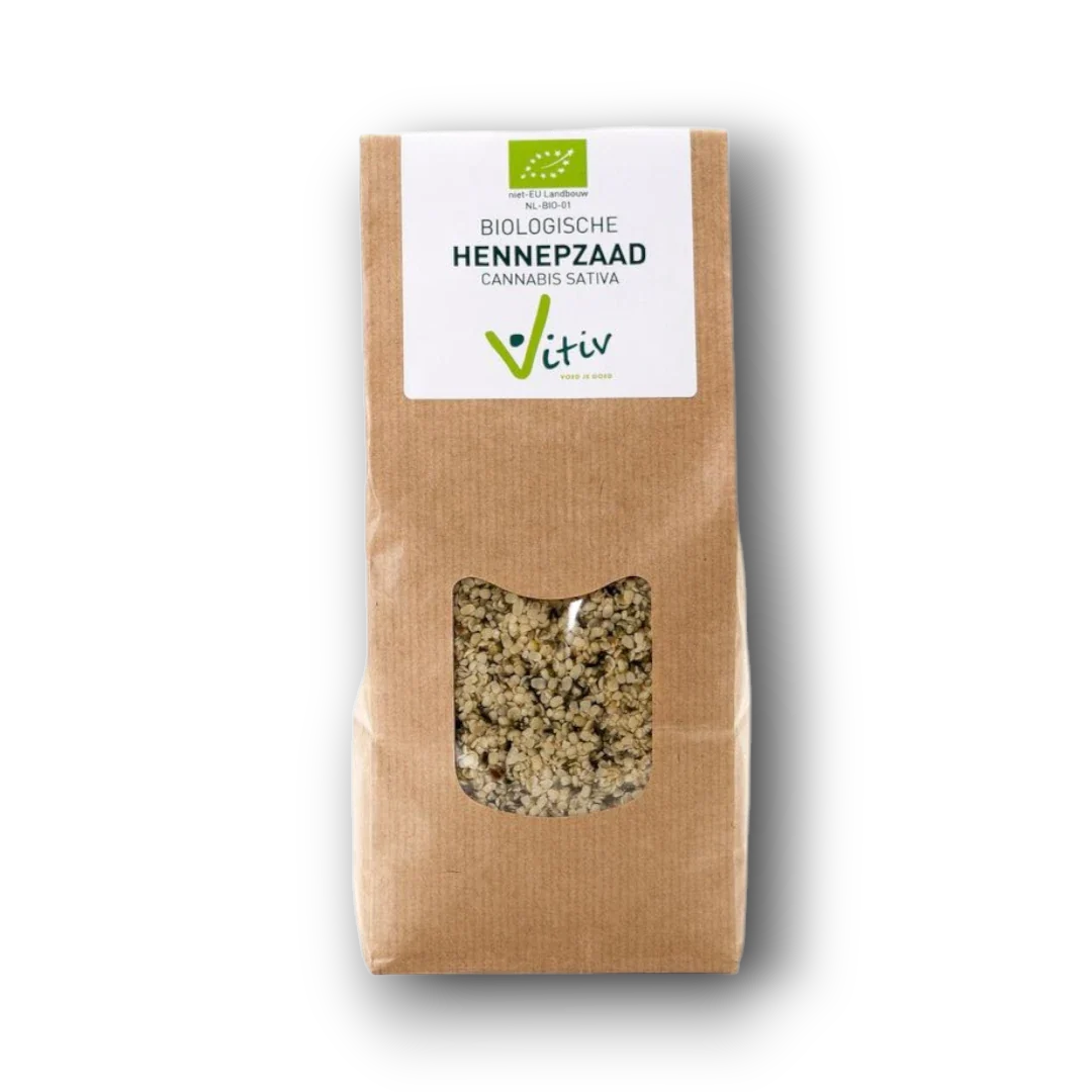 Vitiv Hennepzaad bio 250.00 Gram