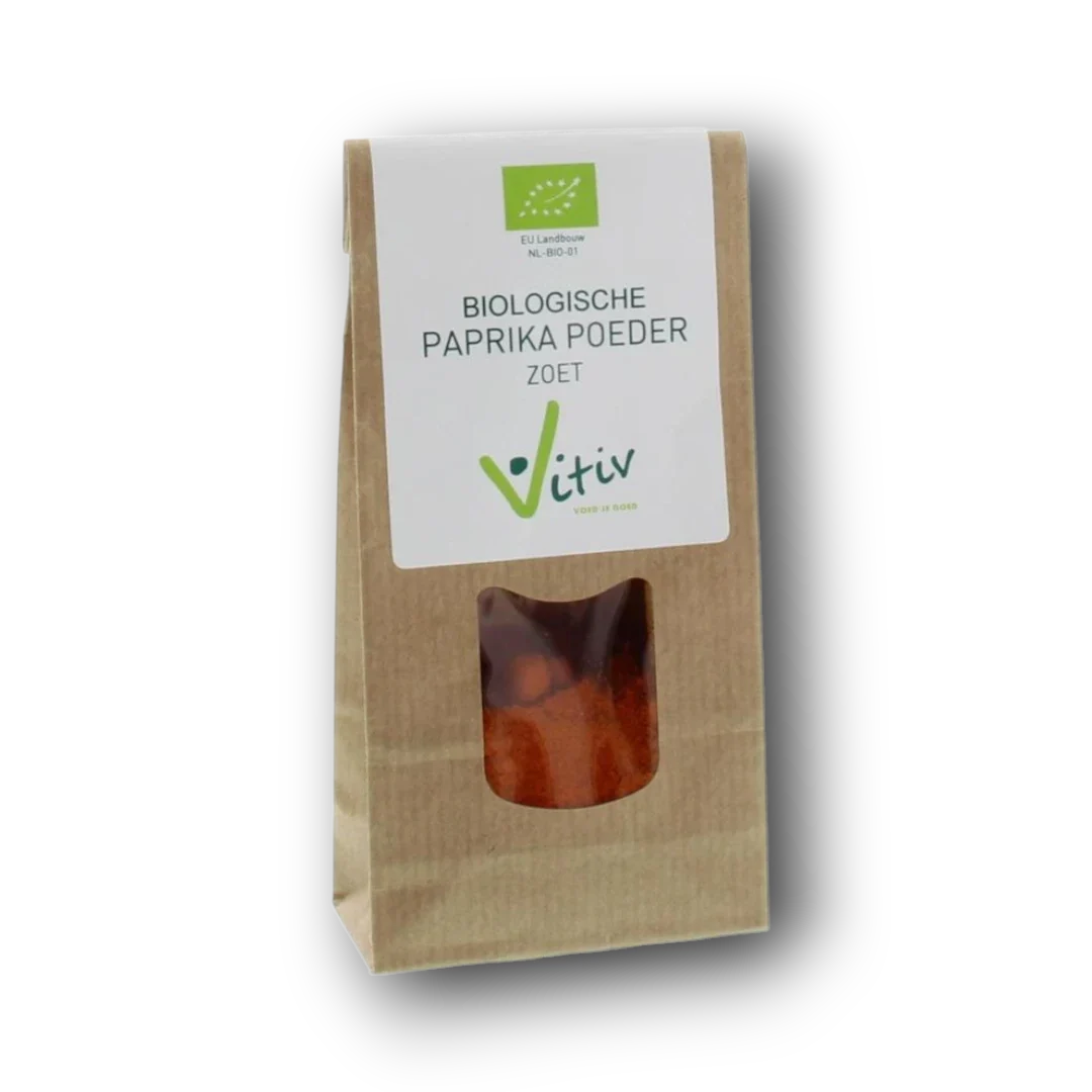 Vitiv Paprika poeder zoet bio 50 Gram