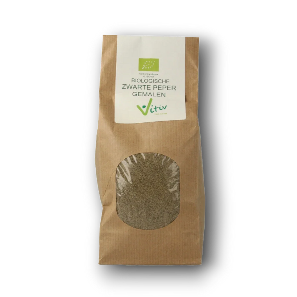 Vitiv Peper gemalen zwart bio 250 Gram