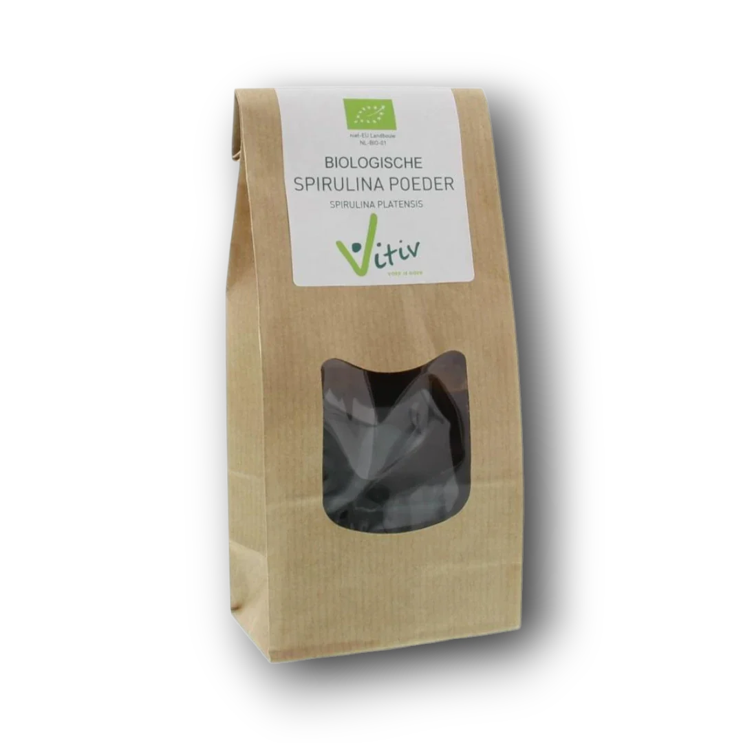 Vitiv Spirulina poeder bio 125.00 Gram