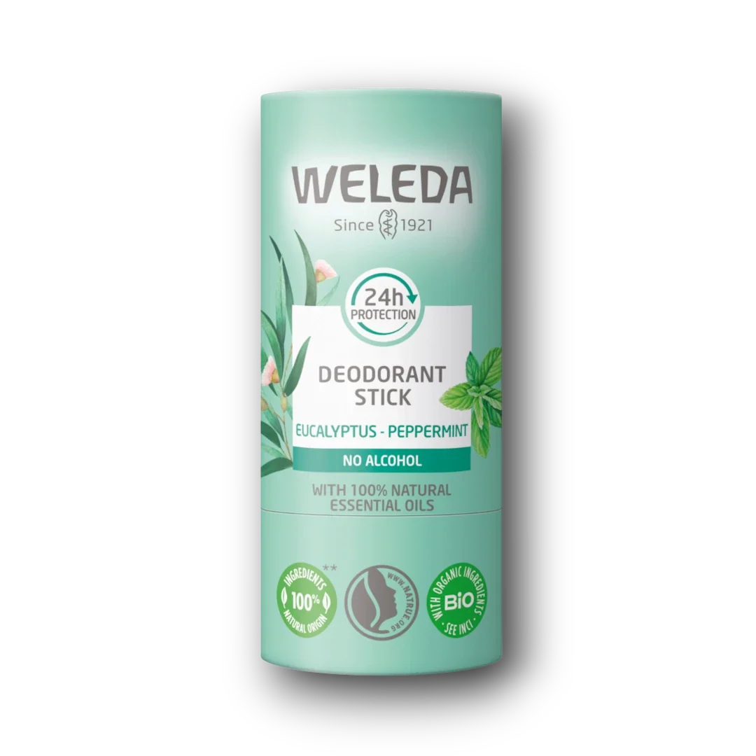 Weleda Deodorant stick eucalyptus + peppermint 24U 50.00 Gram