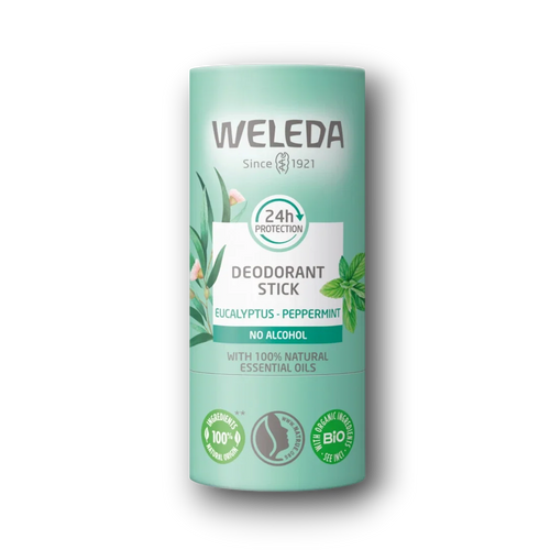 Weleda Deodorant stick eucalyptus + peppermint 24U 50.00 Gram