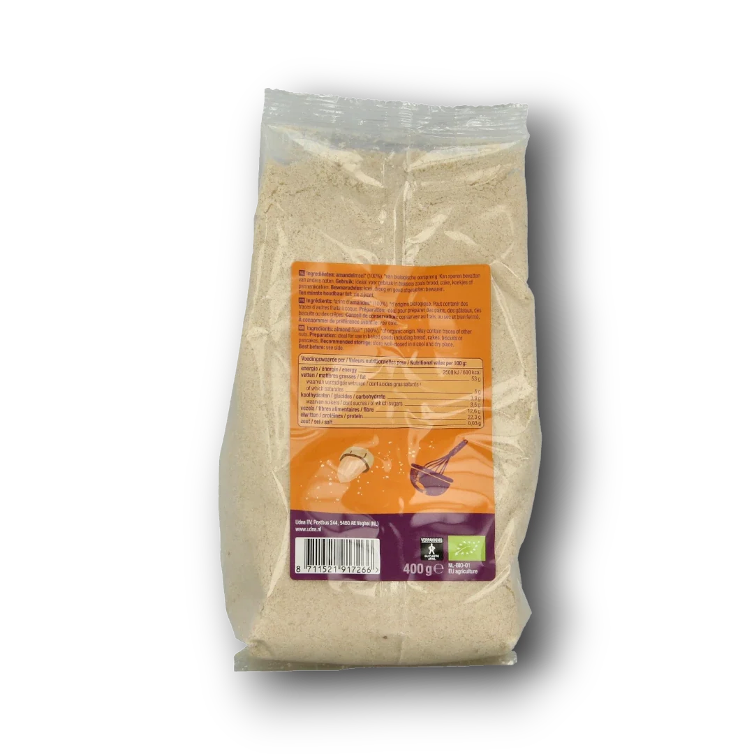 Your Organic Nature Amandelmeel bio 400.00 Gram