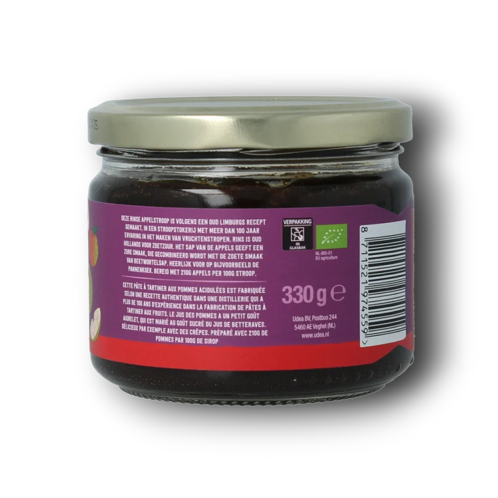 Your Organic Nature Stroop rinse appel bio 330.00 Gram