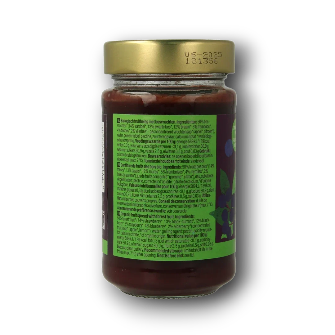 Your Organic Nature Fruit beleg bosvruchten bio 250.00 Gram