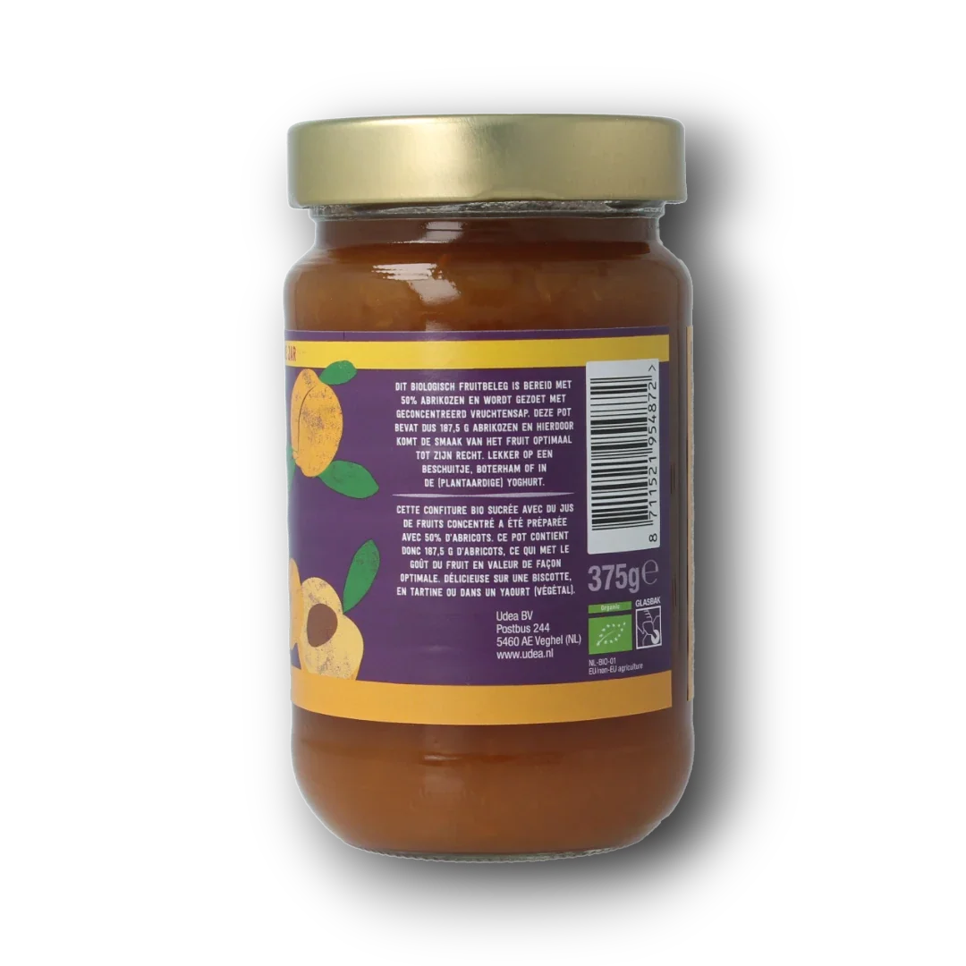 Your Organic Nature Fruitbeleg abrikozen bio 375.00 Gram