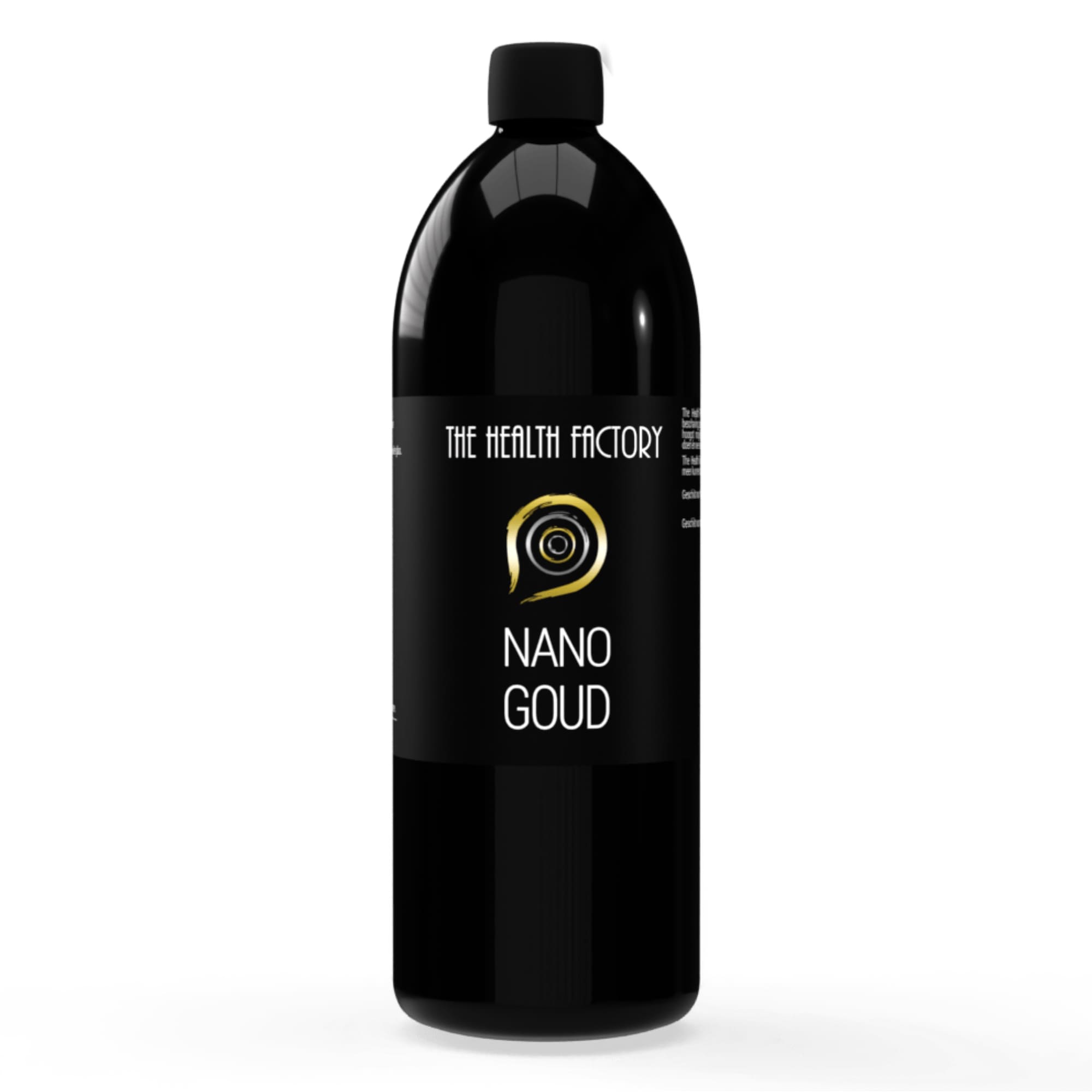 Goud Water Nano Mineralen The Health Factory 1 Liter