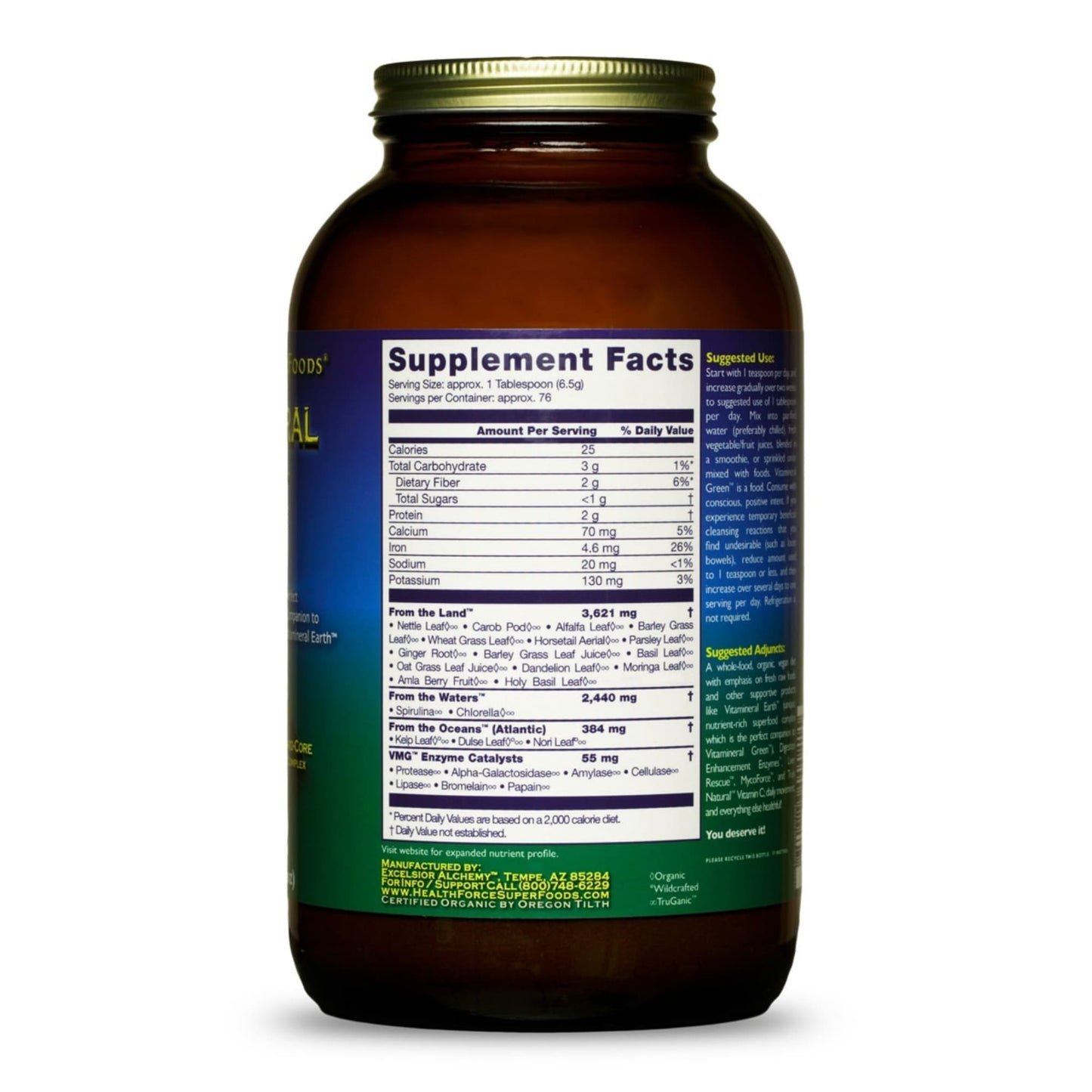 Greens-Poeder-HealthForce-Superfoods-Vitamineral-Green-500-Gram-Ingredienten