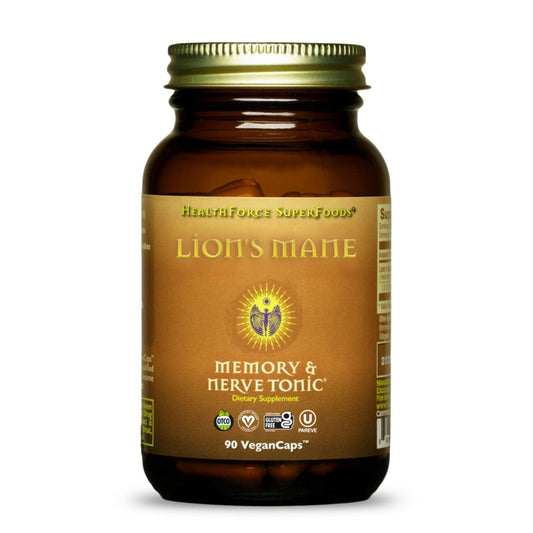 Lions-Mane-Pruikzwam-Paddestoel-Biologisch-HealthForce-Superfoods-90-Capsules