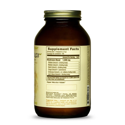 Mycoforce-Paddestoelen-Extract-Shiitake-Lions-Mane-HealthForce-Superfoods-150-Gram-Ingredienten