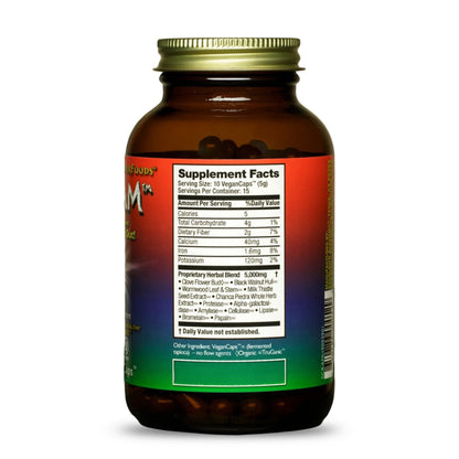 Scram-Darmen-Detox-HealthForce-Superfoods-150-Capsules-Ingredienten